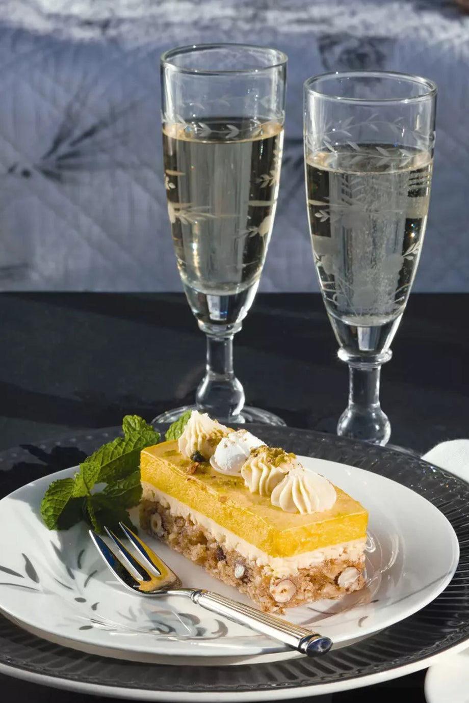 Kesimli Şampanya Flute Kadeh, Zarif Cam Koleksiyonu