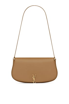 Mini Voltaire Kutulu Çanta - Kahverengi Saint Laurent
