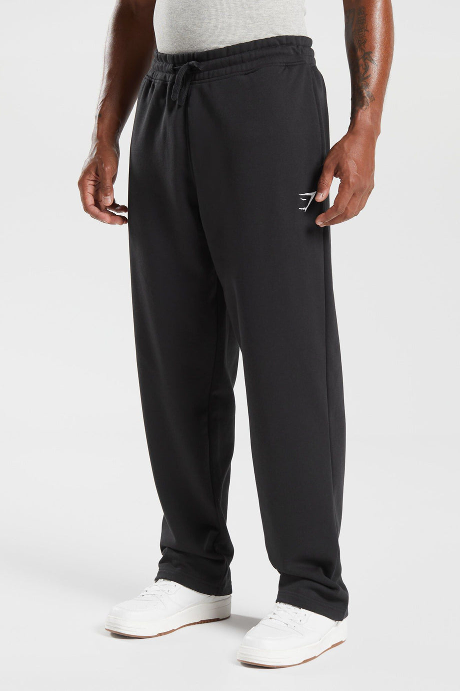 Crest Straight Leg Joggers Regular Fit, Pamuk Karışımlı Erkek Eşofman Altı