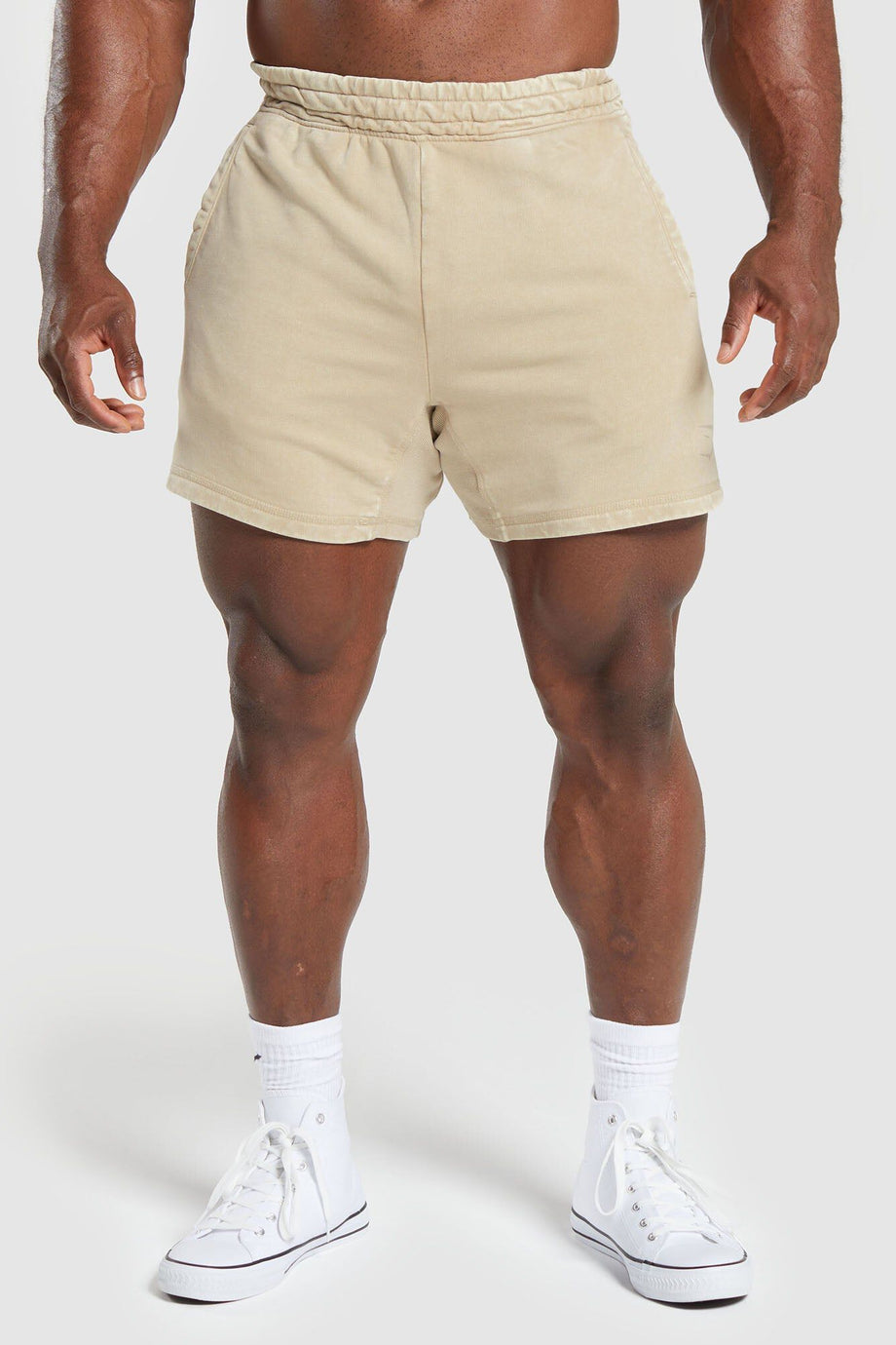 Heritage 5" Oversized Şort, Yüksek Kaliteli Kumaş ve Esnek Panel ile Erkek Şortu