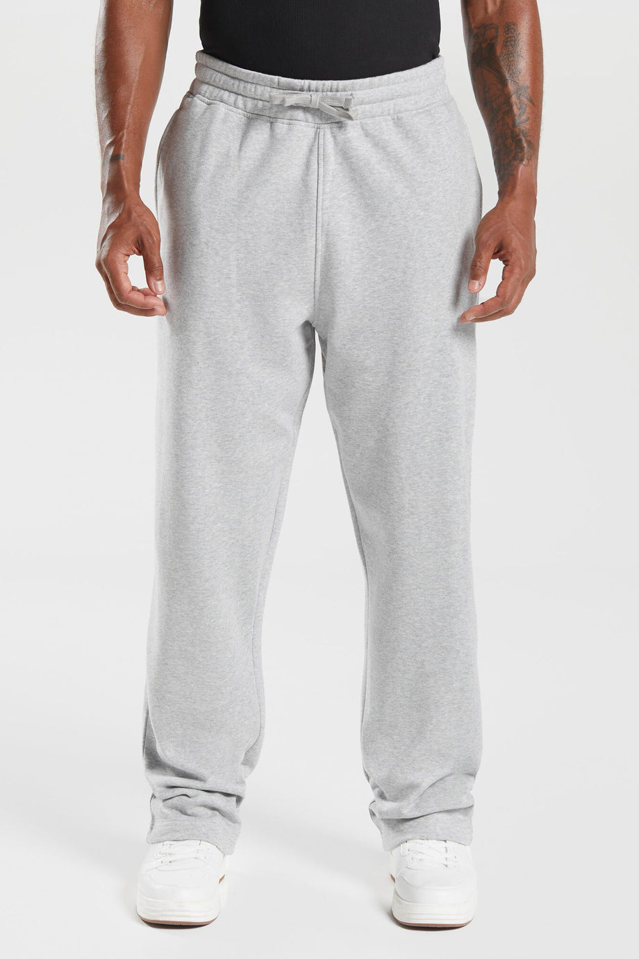 Crest Straight Leg Joggers Regular Fit, Pamuk Karışımlı Erkek Eşofman Altı