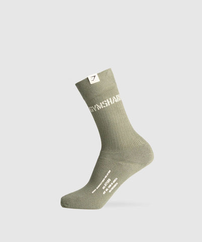 Military Crew Sock, Askeri Stil Mürettebat Çorabı