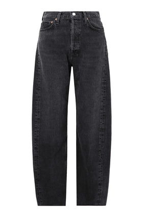 Luna Geniş Paça Kot Pantolon - Koyu Mavi