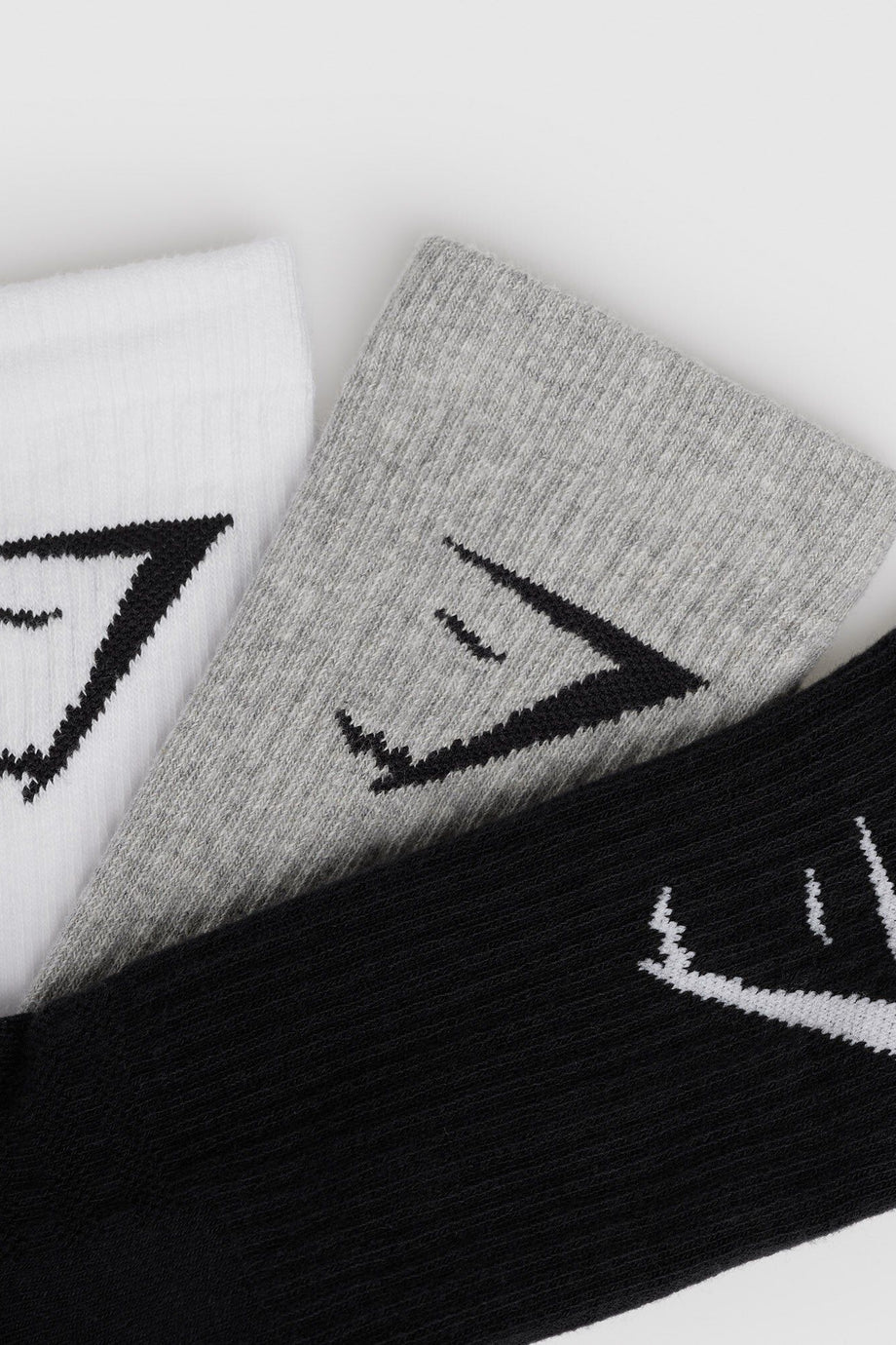 Crew Çorap 3'lü Paket, Yumuşak ve Destekleyici Tasarım ile Konforlu Günlük Kullanım