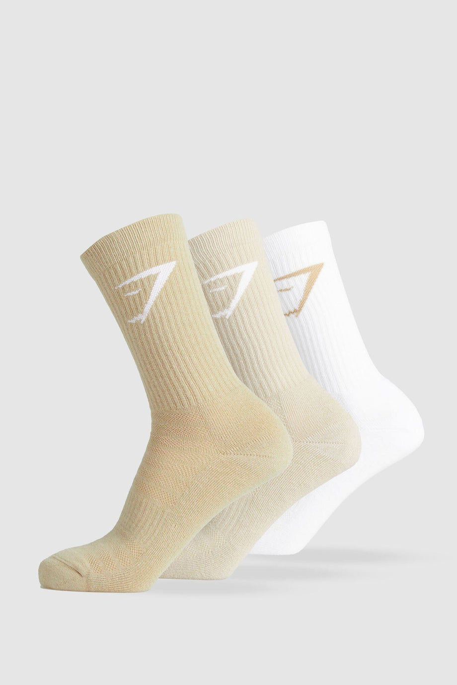 Crew Çorap 3'lü Paket, Yumuşak ve Destekleyici Tasarım ile Konforlu Günlük Kullanım