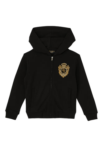 Çocuk Jersey Kapüşonlu Sweatshirt - Kırmızı