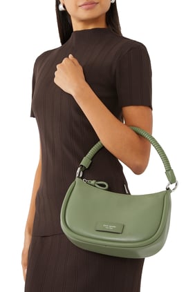 Kate Spade Loop Omuz Çantası - Yeşil