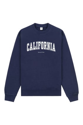 Kaliforniya Yaka Sweatshirt - Sporty & Rich