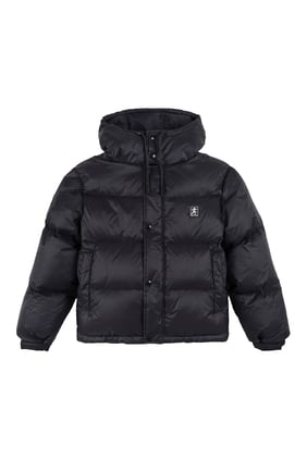 Sporty & Rich Logo Kapşonlu Mont