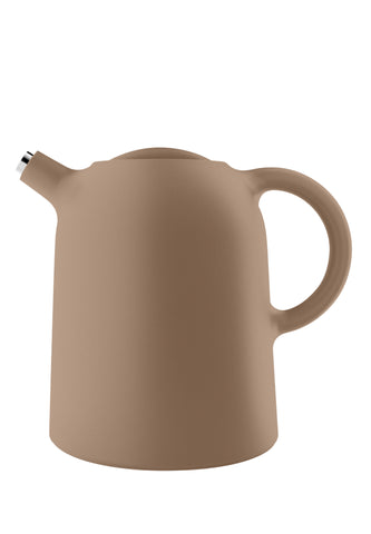 1 Litre Sızdırmaz Vakumlu Termos, Mat Görünüm, 6 Saat Sıcak Tutma