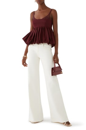 Mimi Peplum Bluz