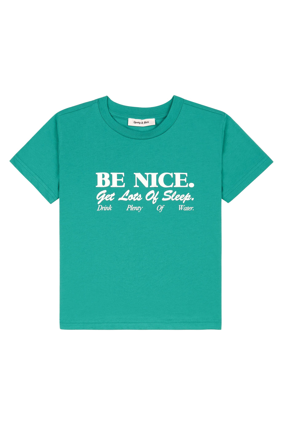 Çocuk Be Nice Tişört - Yeşil