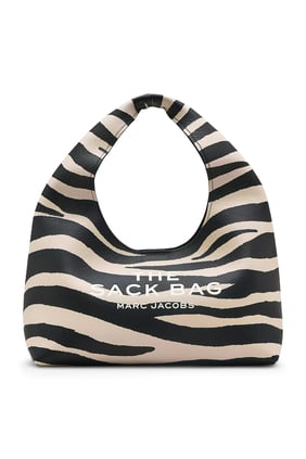 Zebra Desenli Deri Çanta