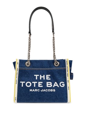 Marc Jacobs Denim Zincirli Küçük Tote Çanta