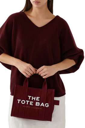 Burgonya Renkli Kanvas Tote Çanta - Marc Jacobs