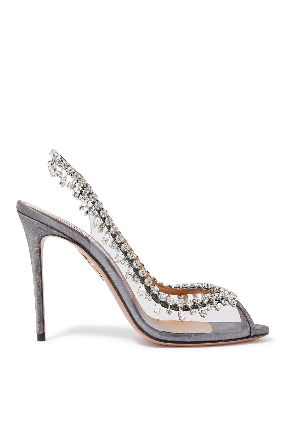 Aquazzura Temptation Crystal 105 Topuklu Sandallar