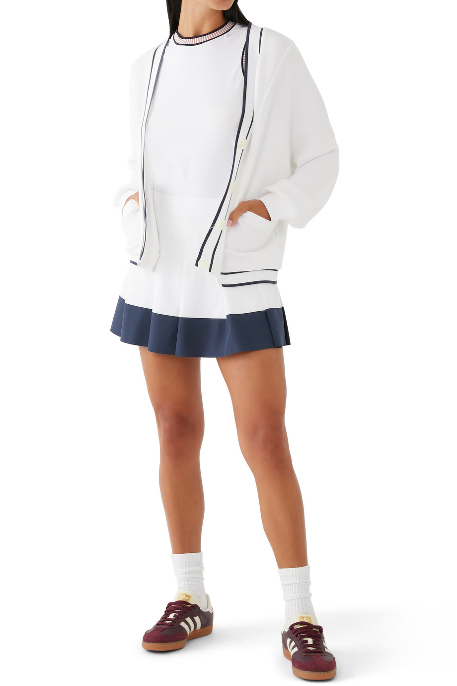 Chase Yüksek Bel Etek Şort