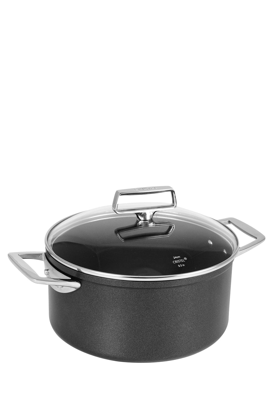 Castel Pro Derin Tencere PFOA ve PFOS İçermeyen, Cam Kapaklı