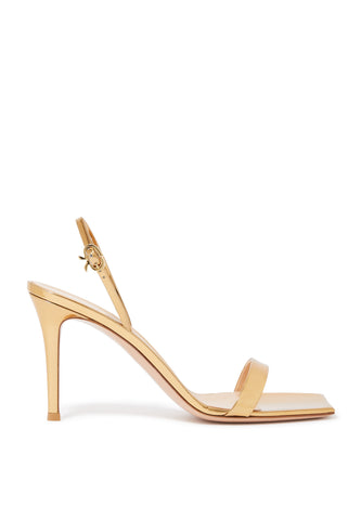 Altın Ribon 85 Stiletto Sandaletler