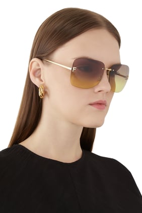 Fendi İlk Kristal Gözlük