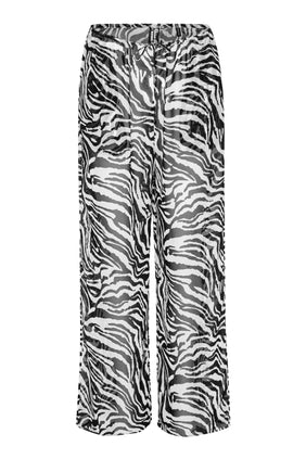 x Reina Olga Düz Zebra Pantolon