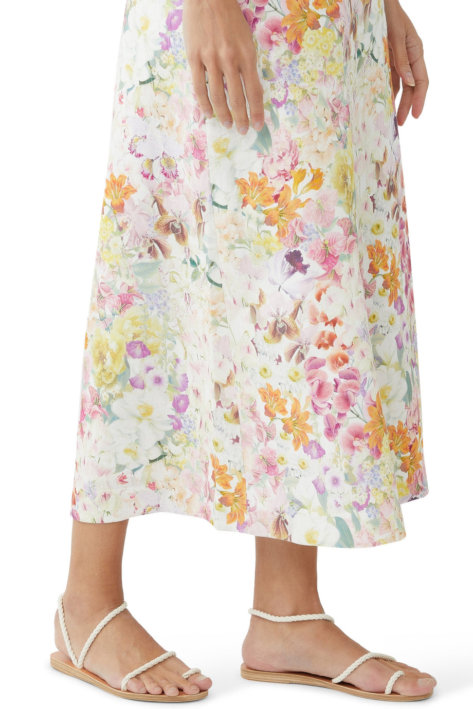 Eleftheria Örgü Bantlı Sandalet