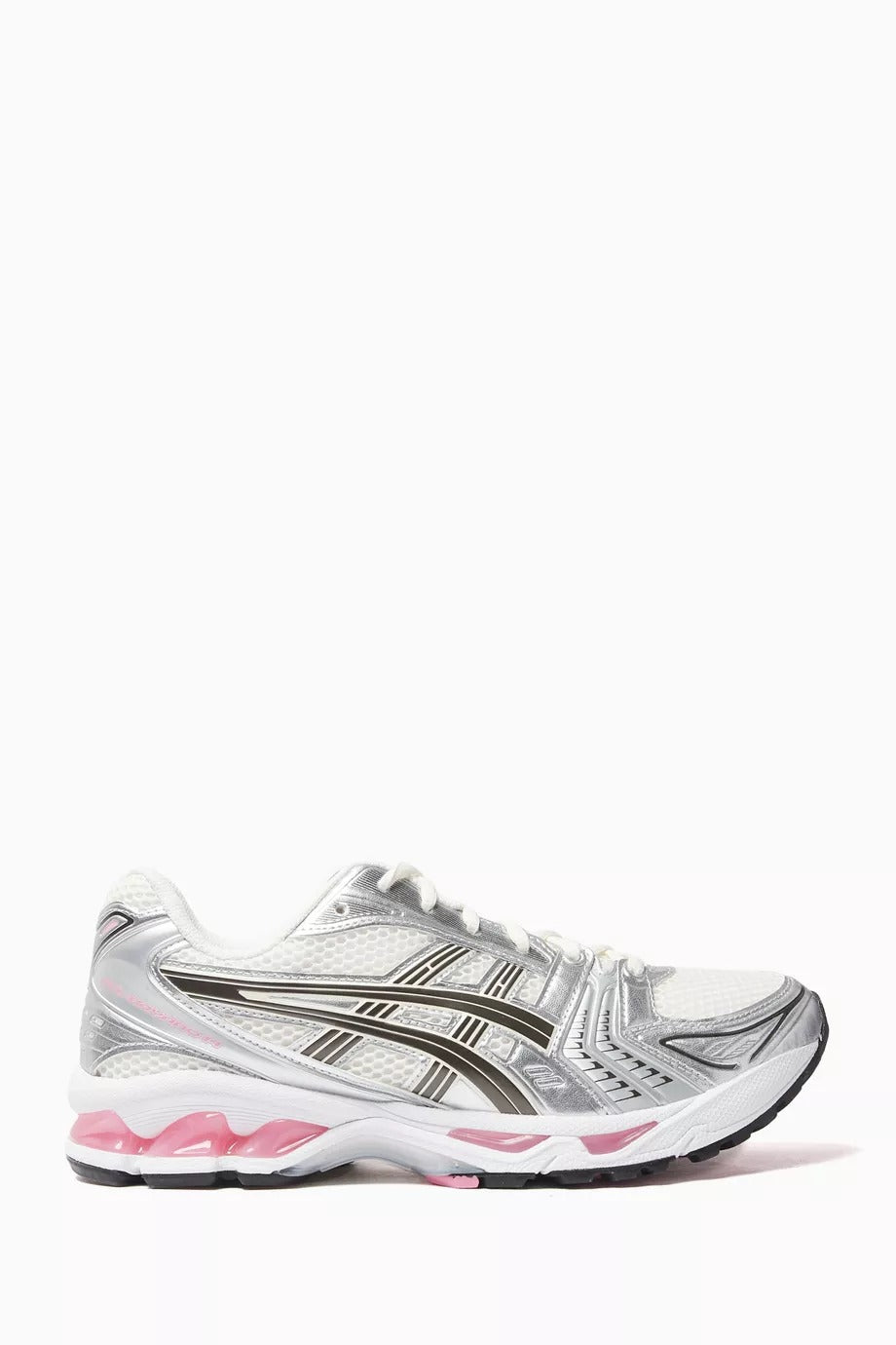 GEL-KAYANO 14 Kadın Spor Ayakkabı Beyaz Gri Pembe Y2K Stil Konforlu Taban