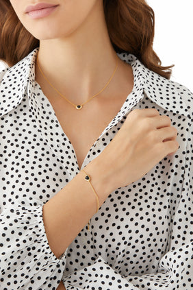 Aşk Günleri Bileziği, Altın Kaplama Gümüş