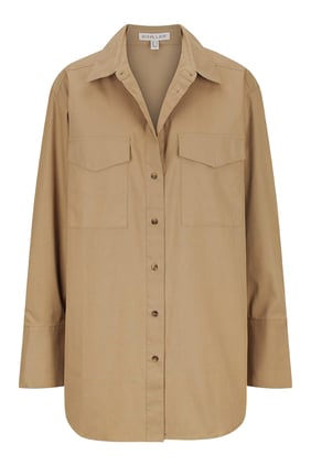 Sabato Oversized Yaman Cepli Gömlek