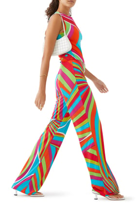 Vivara-Print Kadın Pantolon