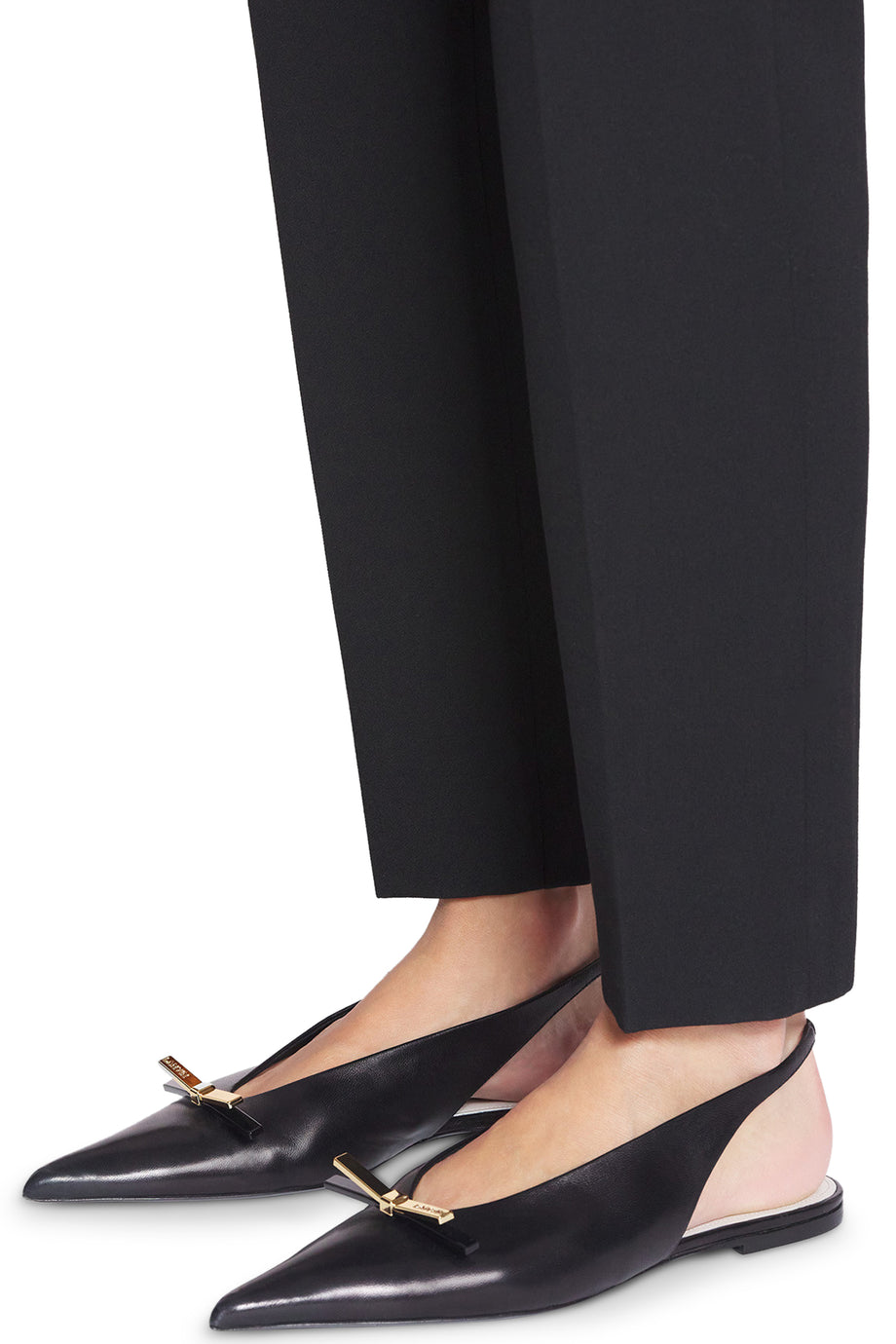 Lanvin İkili Fiyonklu Slingback Mules