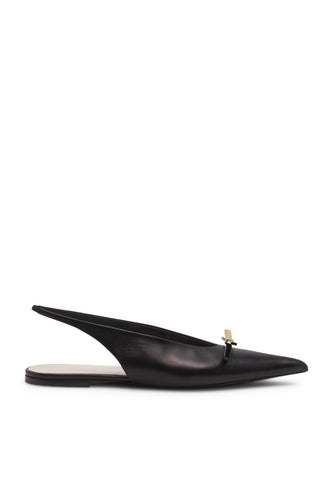 Lanvin İkili Fiyonklu Slingback Mules