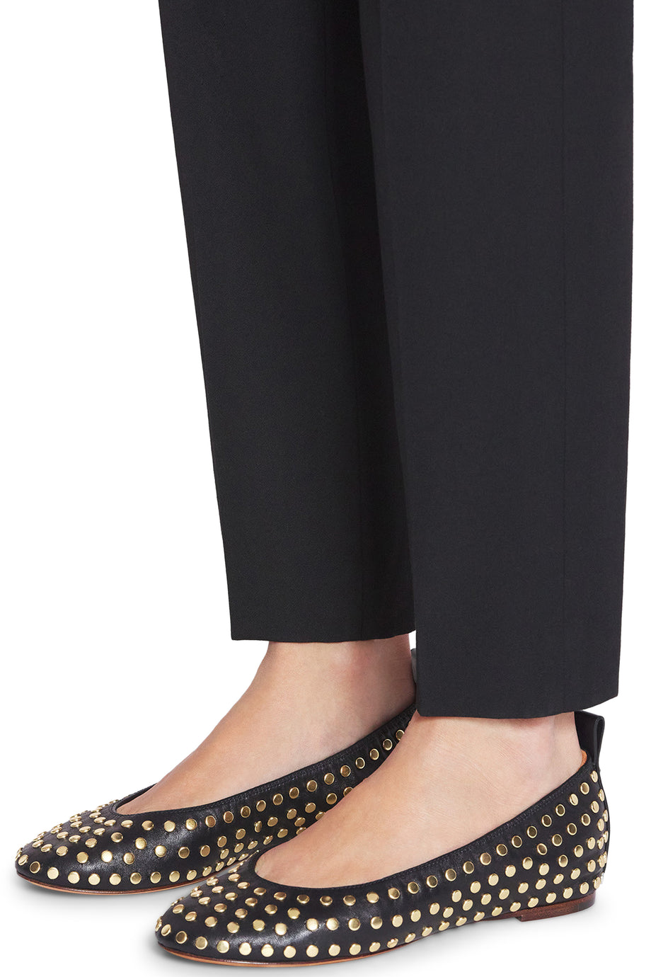 Çivili Düz Balerin Ayakkabıları