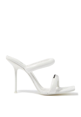 Julie 105 Santorini Mules - Beyaz