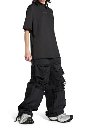 Balenciaga Logo Baskılı T-Shirt