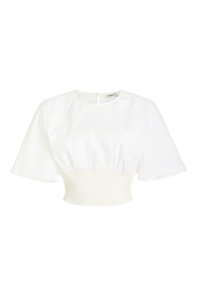Adair Kısa Kol Crop Top