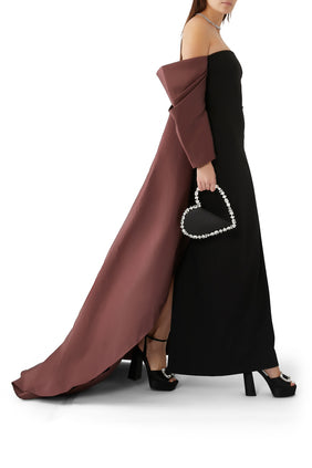 Kyla Maxi Elbise - Siyah