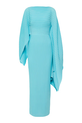 Adami Maxi Elbise - Mavi