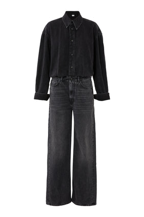 Tessie İkili Denim Tulum