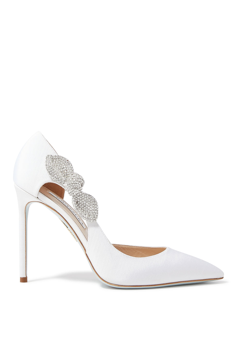 Çarpıcı Very Bow Tie Kristal 105 Topuklu Ayakkabılar