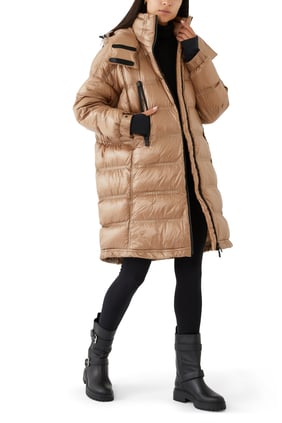 Moncler Rochelairs Uzun Kadın Parka