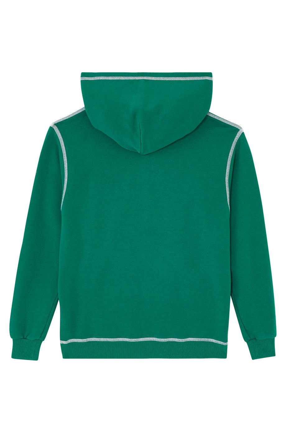 Logo Baskılı Jersey Kapüşonlu Sweatshirt - Siyah