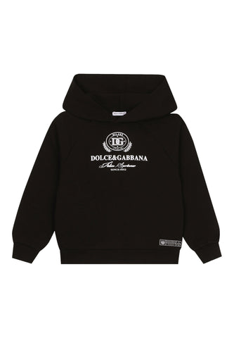 Çocuk Logolu Kapüşonlu Sweatshirt - EC