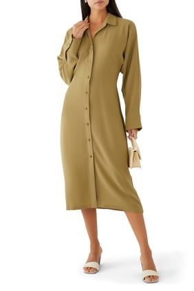 Demeter Midi Elbise - Şıklığın ve Zarafetin Adresi