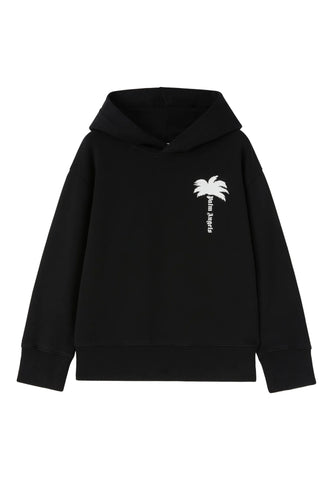 Çocuklar için Palm Kapüşonlu Sweatshirt - Siyah