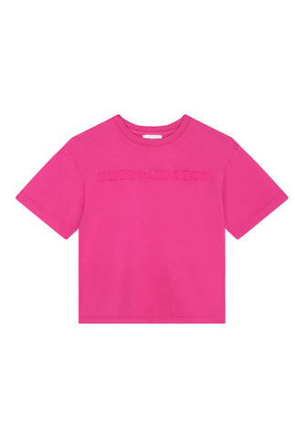 Çocuk Kısa Kollu Tişört - Pembe