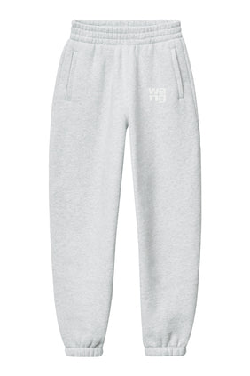 Puff Logo Esansiyel Terry Eşofman Altı - Açık/Pastel Gri