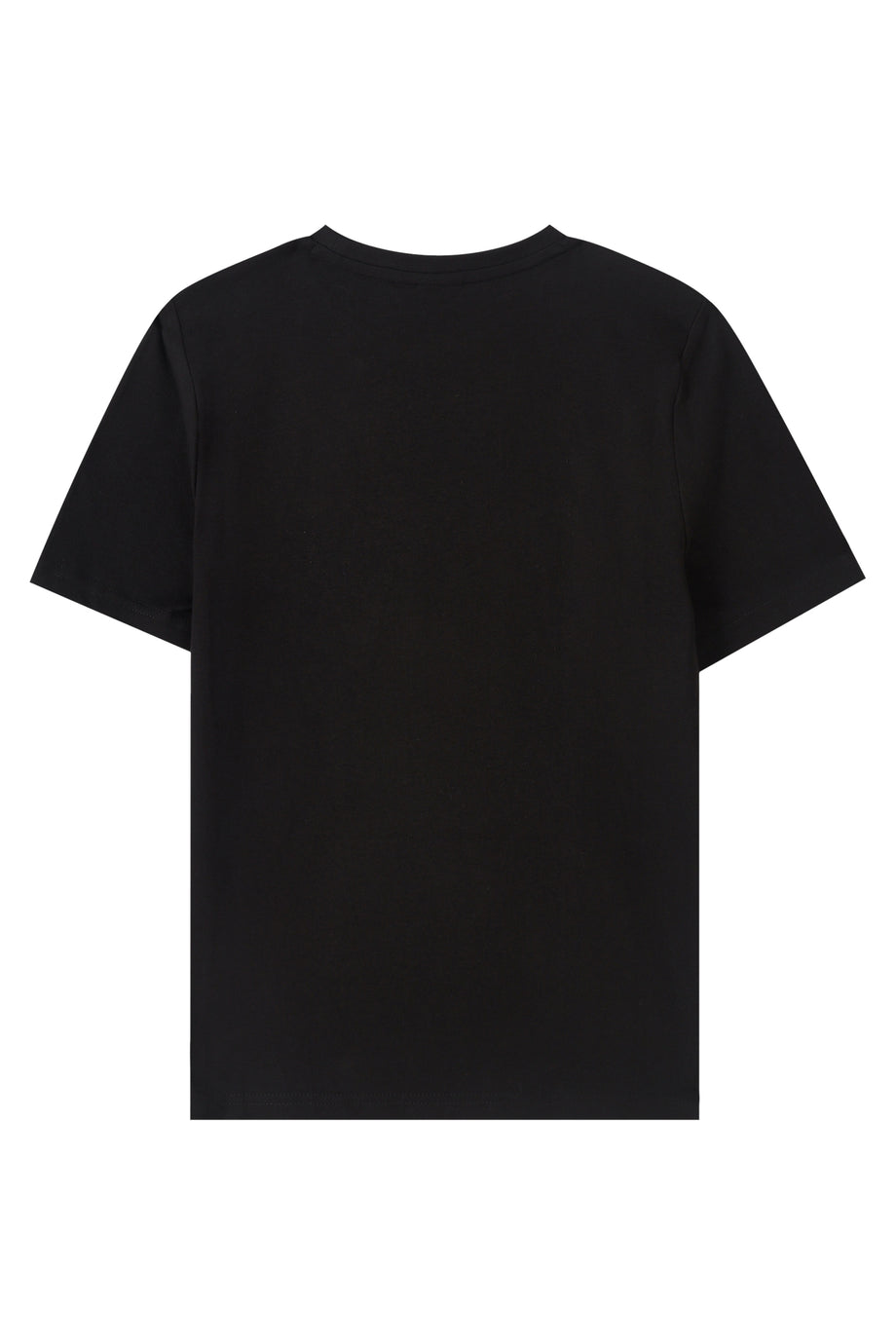 Çocuk Logo Baskılı T-Shirt - Siyah