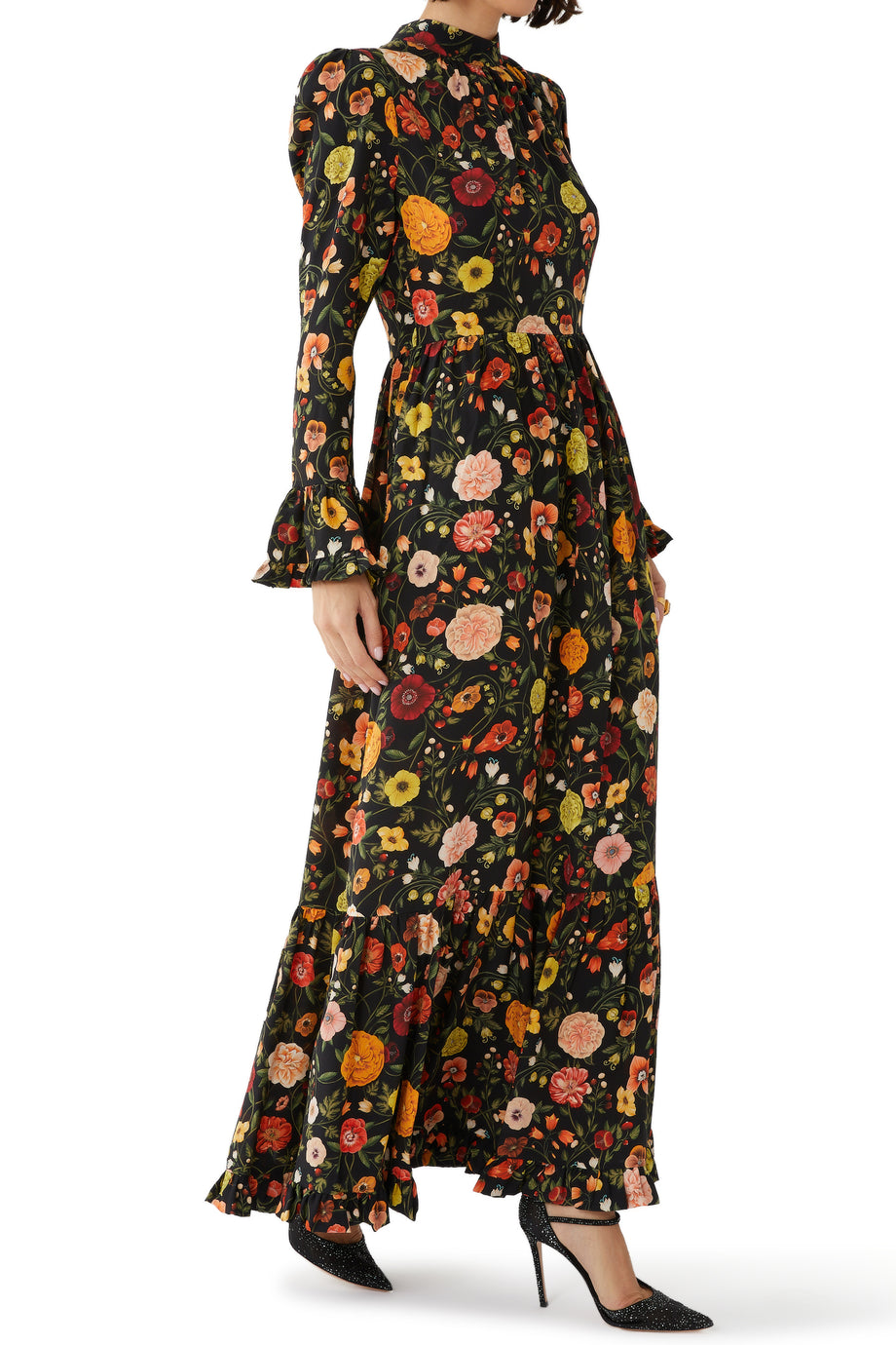 Rania 105 Organza Topuklu Ayakkabılar