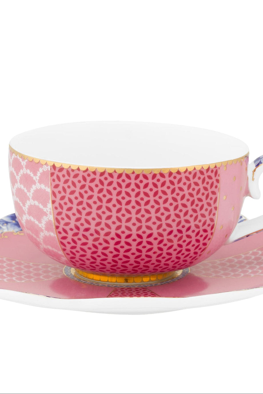 Kraliyet Pembe Espresso Fincanı ve Tabağı